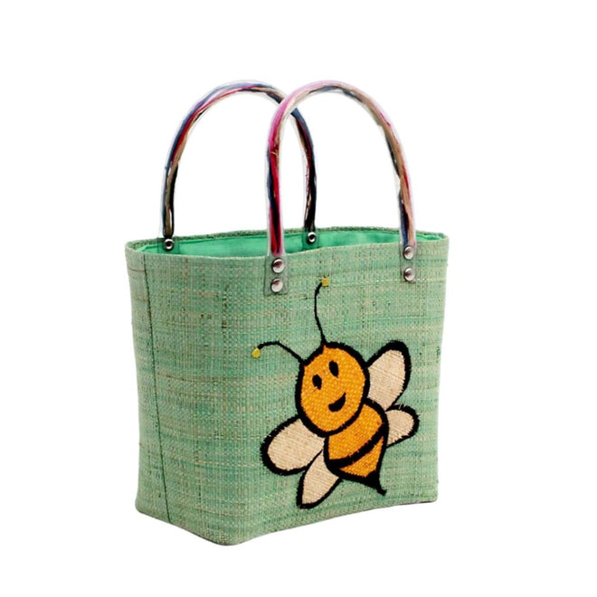 Kids Beach Baskets - Made from Raffia