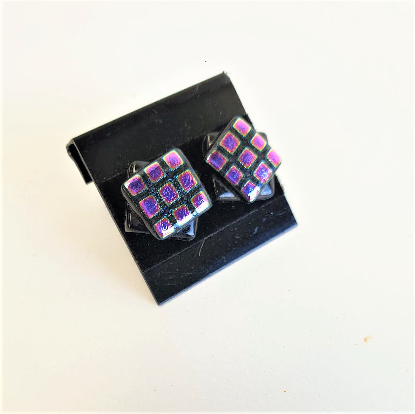 Dichroic Glass Earring